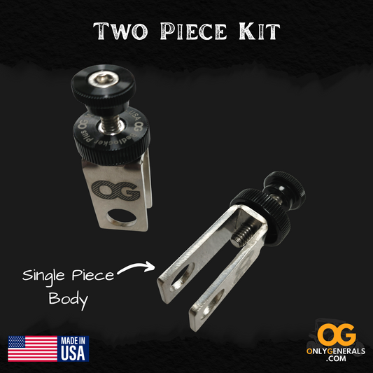 Two-piece BedLocker kit for the Polaris General with 'OG' branding on a black background