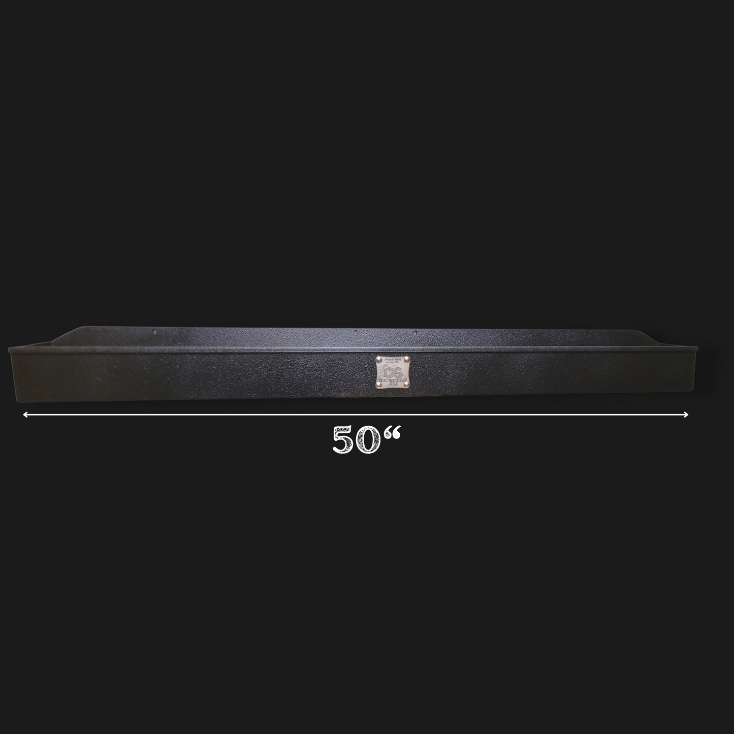 OnlyGenerals full length storage tray for the Polaris General showing the full 50 inch length