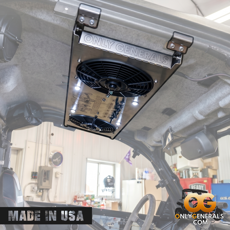 Polaris General cab cooling and airflow accessories