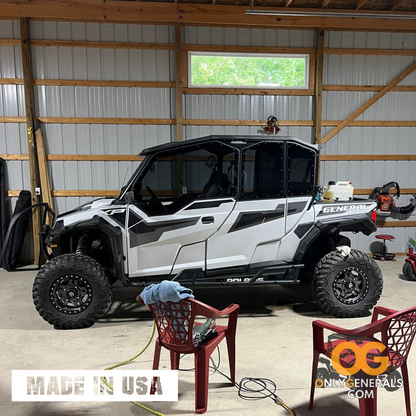 OG Sideskins LITE Hard Upper Doors for Polaris General 4 Seat Models