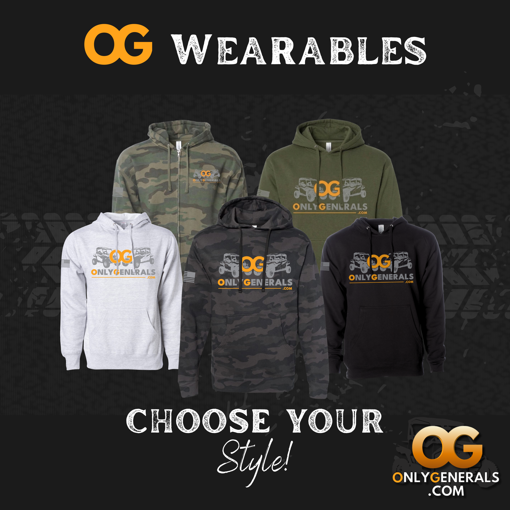 OnlyGenerals Clothing & Merch
