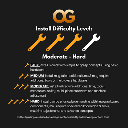 OG Sideskins LITE Hard Upper Doors for Polaris General 4 Seat Models