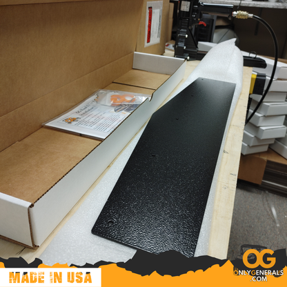 OnlyGenerals roof filler panel getting packaged for shipment